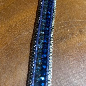 Nakamol Blue 3-Layer Wrap Bracelet